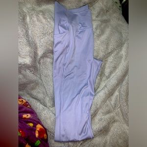 Soft purple long yoga pants